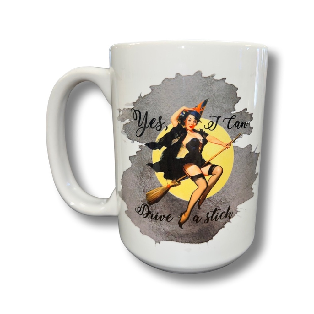 Yes I Can Drive A Stick Mug